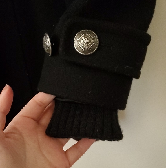 Community Aritzia Black Wool Coat XS - Picture 6 of 14